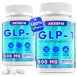AKSDFM GLP-1 Supplément: flacon et emballage prêt à la routine.