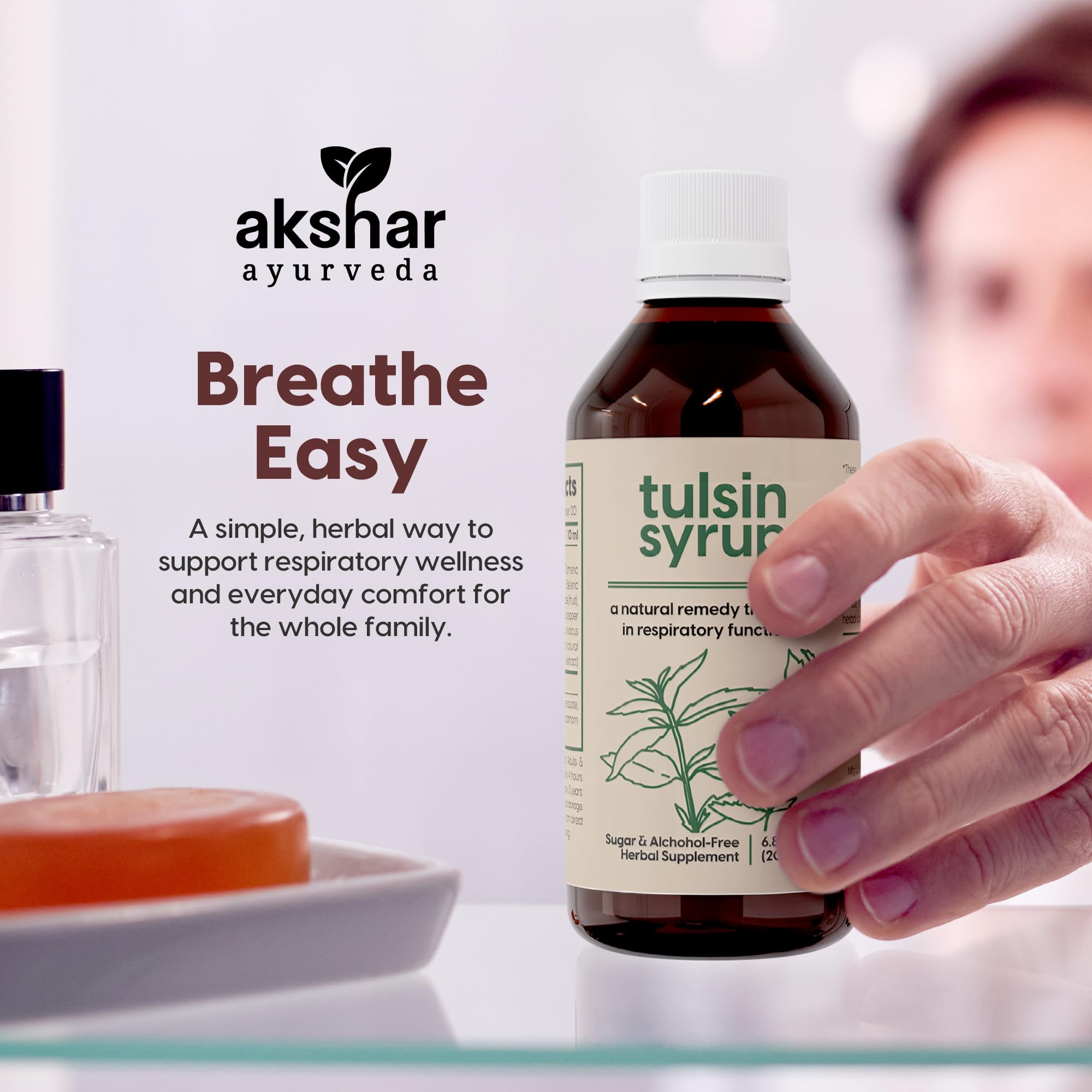 AKSHAR Tulsin Syrup – Production GMP, assurance qualité et sécurité.
