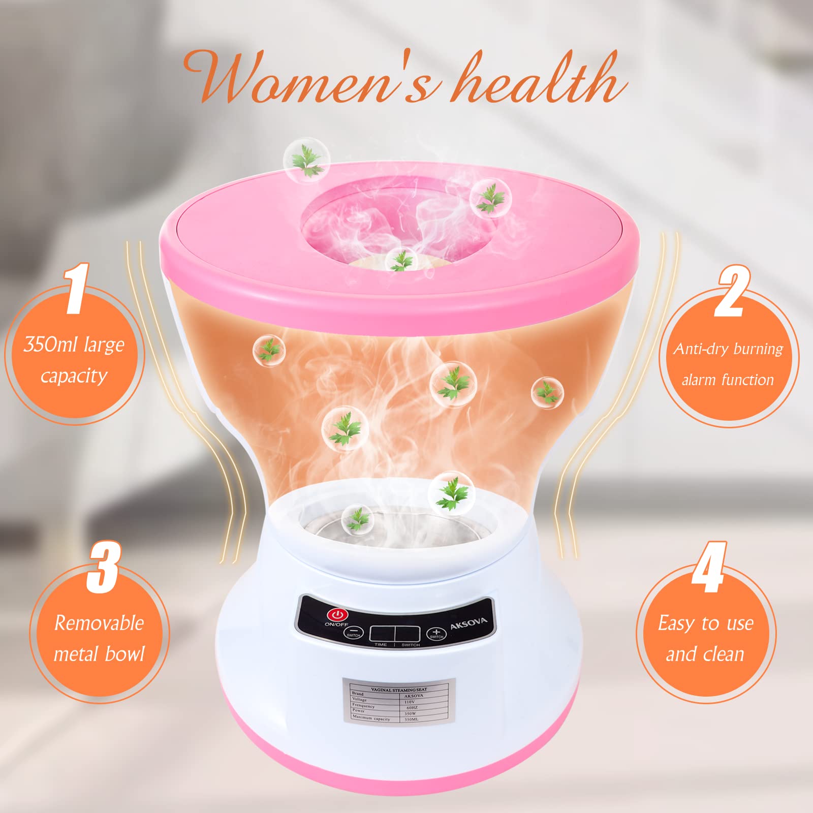 AKSOVA kit yoni, ensemble tout-en-un pour l'hygiène féminine et le bien-être.