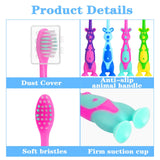 Brosse Akulgaci pour enfant, poils doux, soin des gencives sensibles.