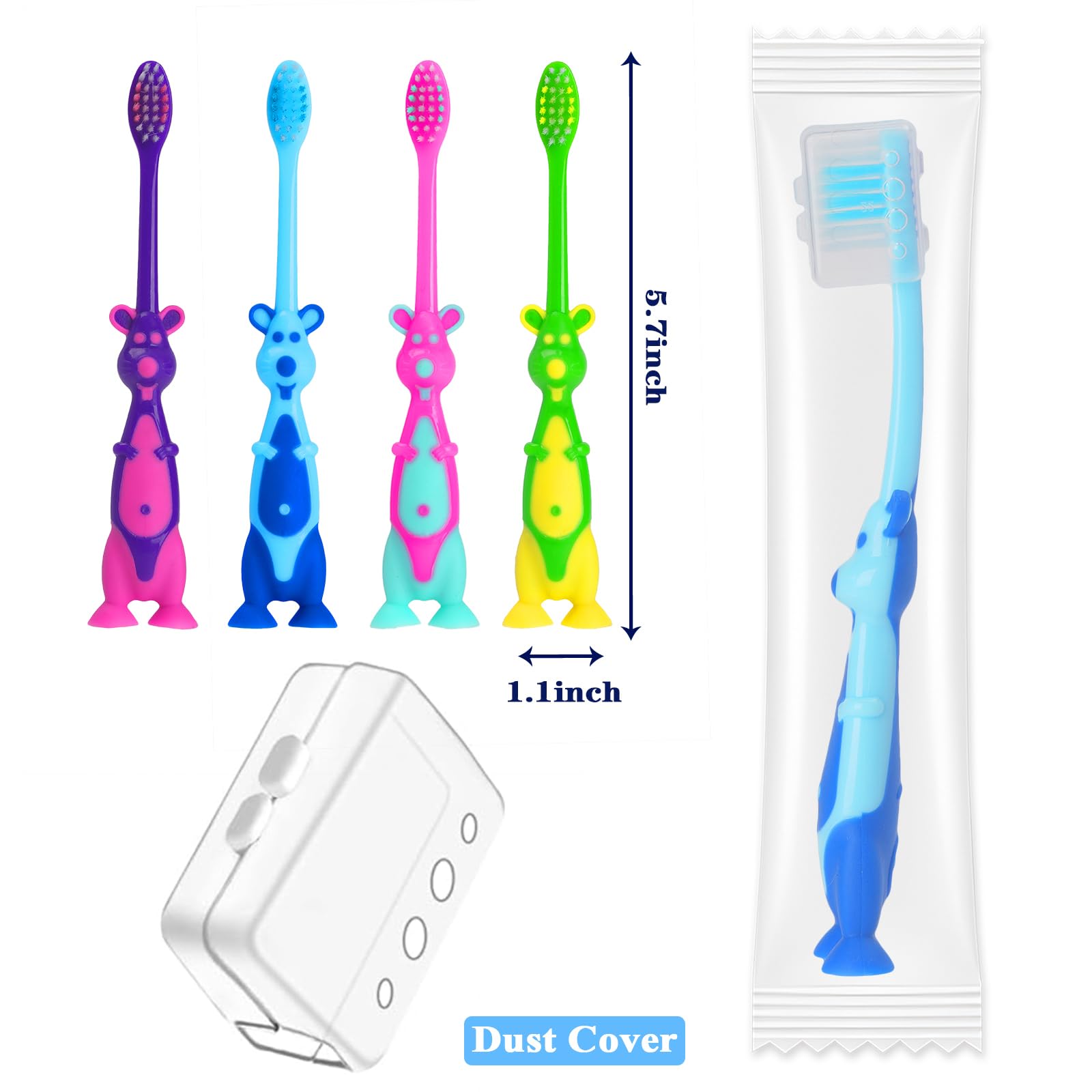 Ventouse anti-glisse sur la brosse Akulgaci, prise en main facile.