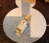 AL HASNAYN Chocolat Musqué Roll-On Compact, format portable pour voyage.