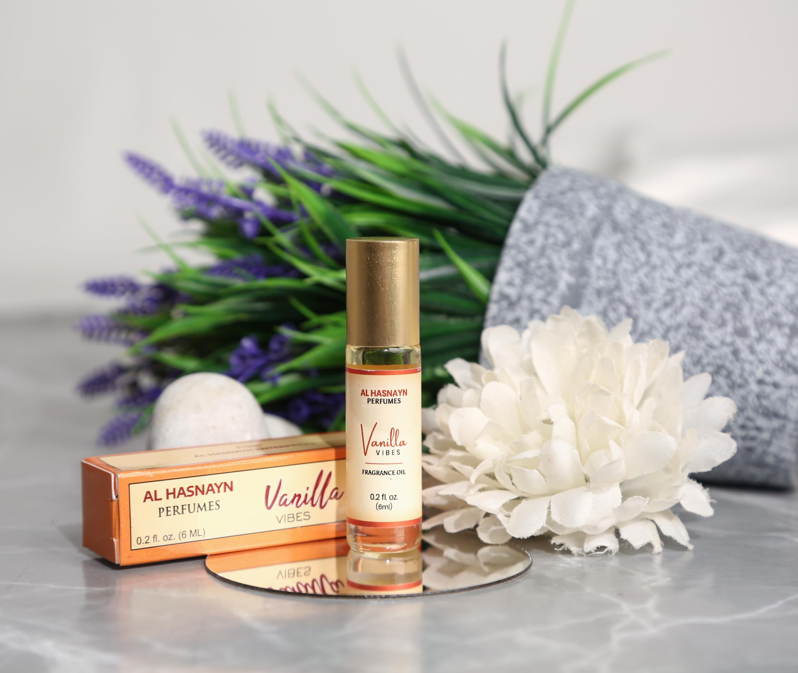 AL HASNAYN Vanilla Vibes — formule huile nourrissante qui tient toute la journée