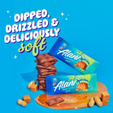 Barre pratique en sachet individuel – Alani Nu Caramel Crunch, idéale pour sac de sport