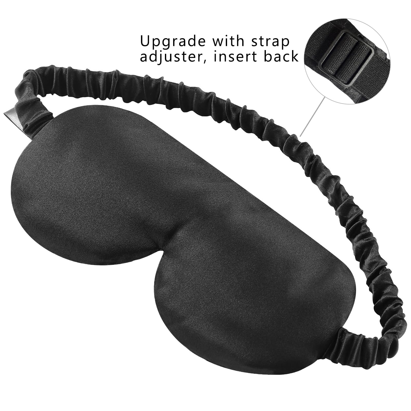 ALASKA BEAR bandeau soie ajustable avec boucle de fixation