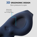 Conception 3D cuves oculaires Alaska Bear, confort sans pression