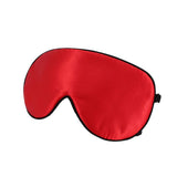 ALASKA BEAR masque-yeux double-bandes ajustables rouge: meilleure stabilité nocturne