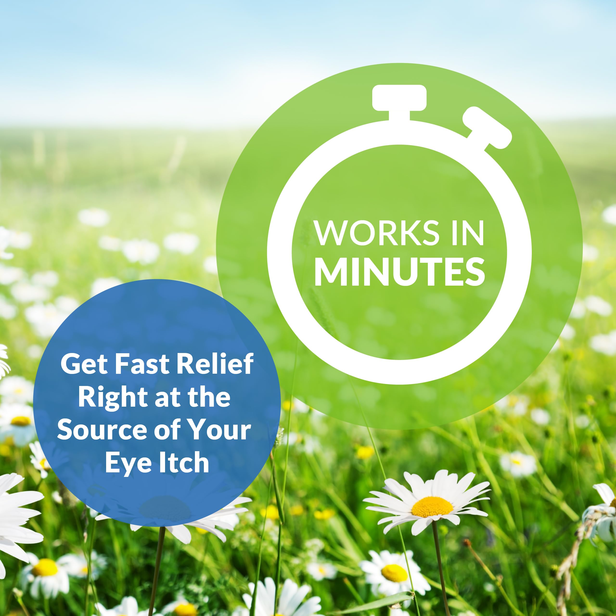 Confort oculaire possible lors d'allergies quotidiennes grâce à Alaway.