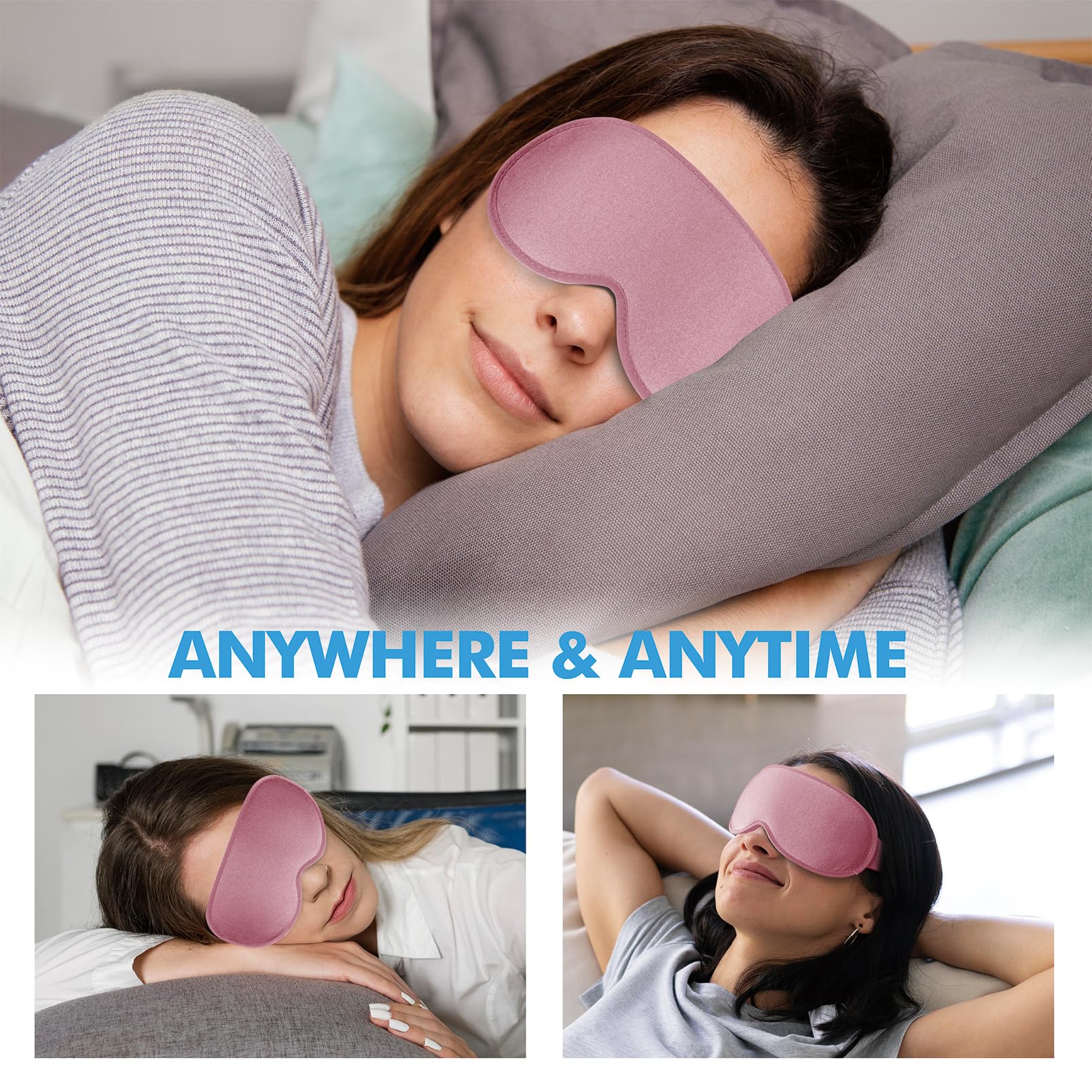 Emballage pratique et prêt à emporter avec le masque.