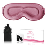 Masque yeux Albatross Health New England pour dormeur latéral avec contour 3D.