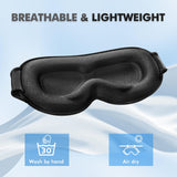 Albatross Sommeil Masque Yeux Blocage Lumière – idéal pour voyages et siestes.