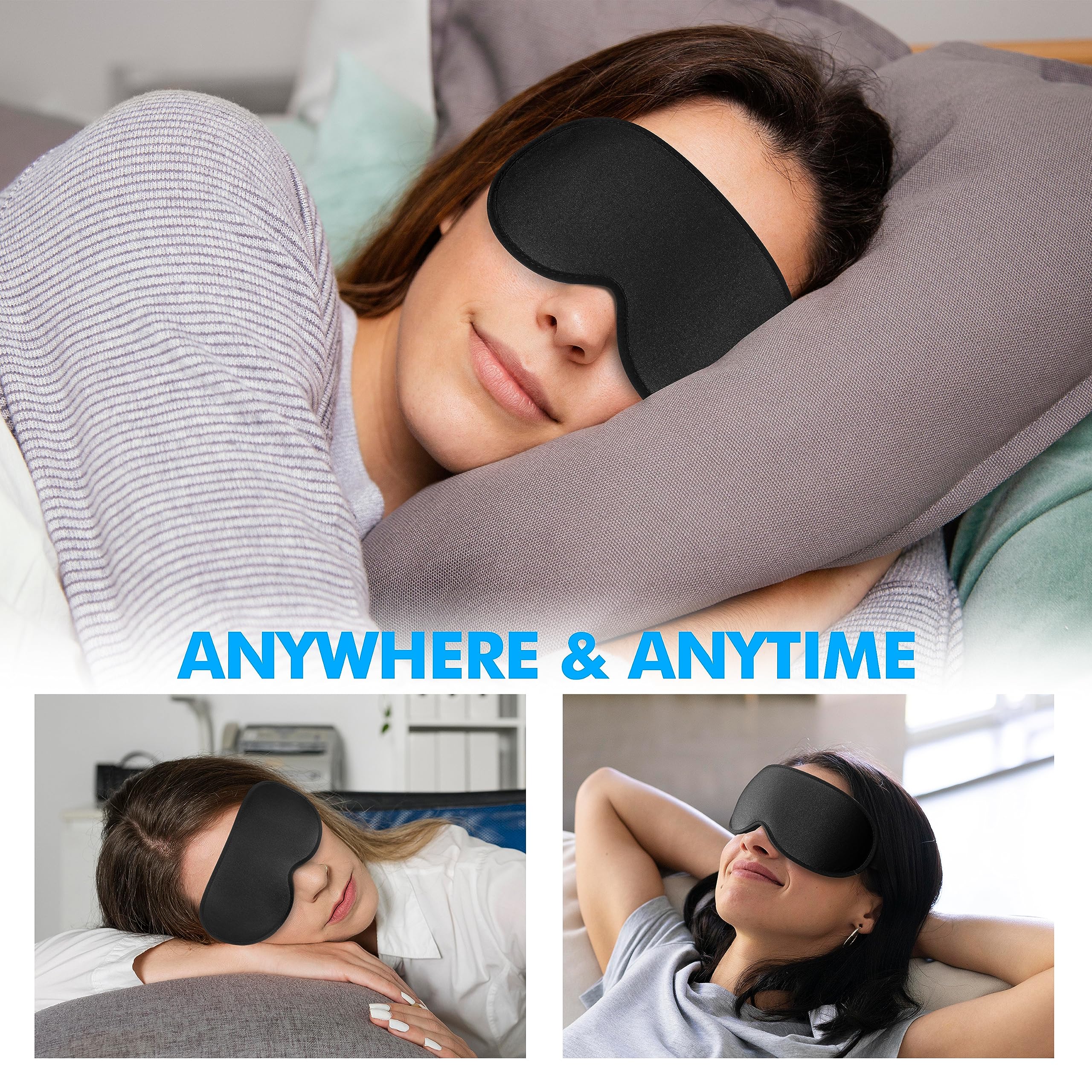 Albatross Sommeil Masque Yeux Utilisation Voyage – léger et portable pour partir.