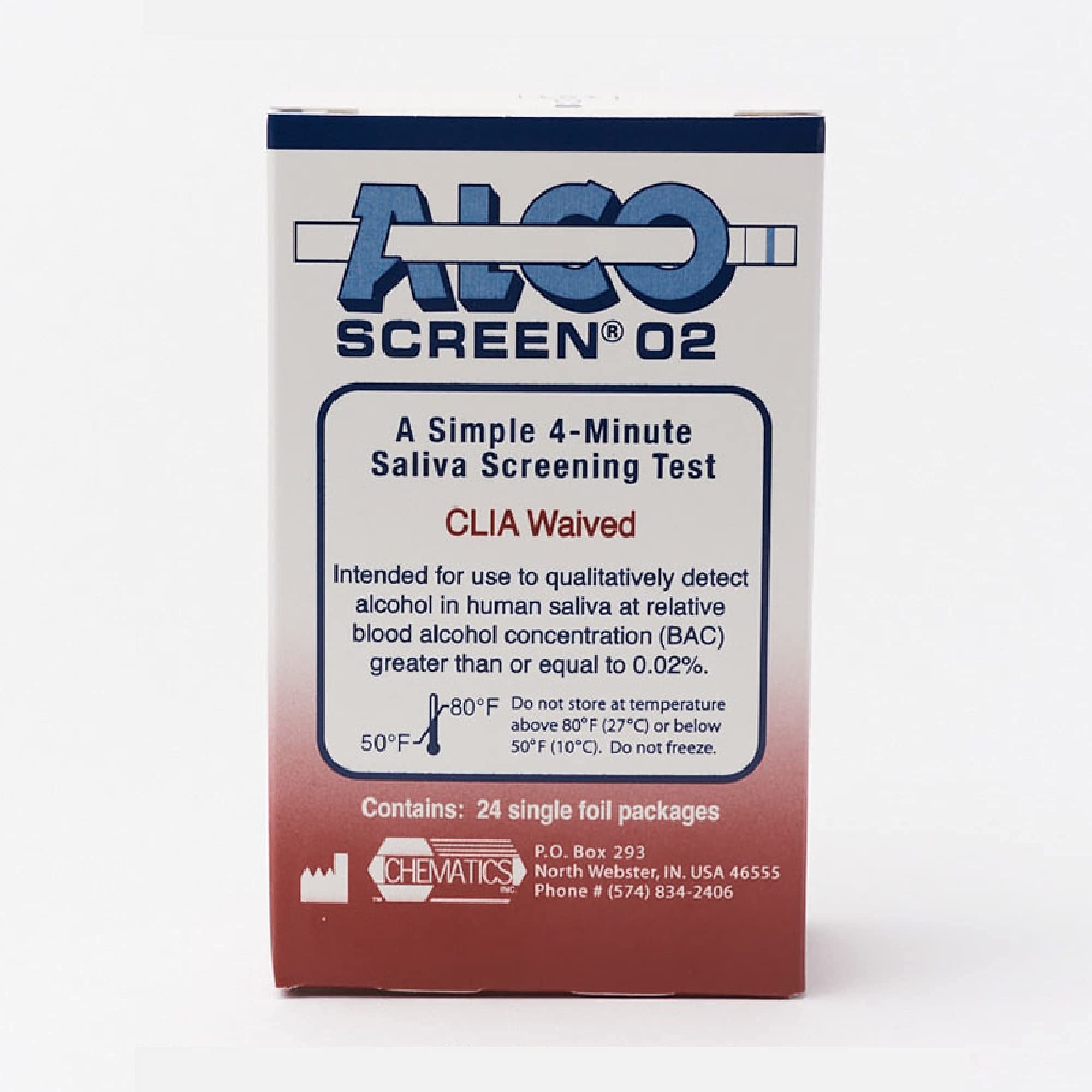 AlcoScreen test salivaire pack 24 – dépistage rapide et pratique.