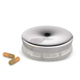 Alessi BM08 YoYo - boite-pilules miroir: rangement hebdomadaire pratique et design brillant