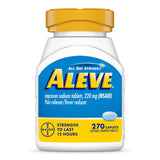 Aleve – comprimés Naproxène soulage durablement la douleur.