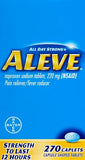 Caplets Aleve 220 mg, action pouvant durer jusqu'à douze heures.