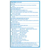 Aleve Gelcaps étiquette-dispositif d’information et sécurité.