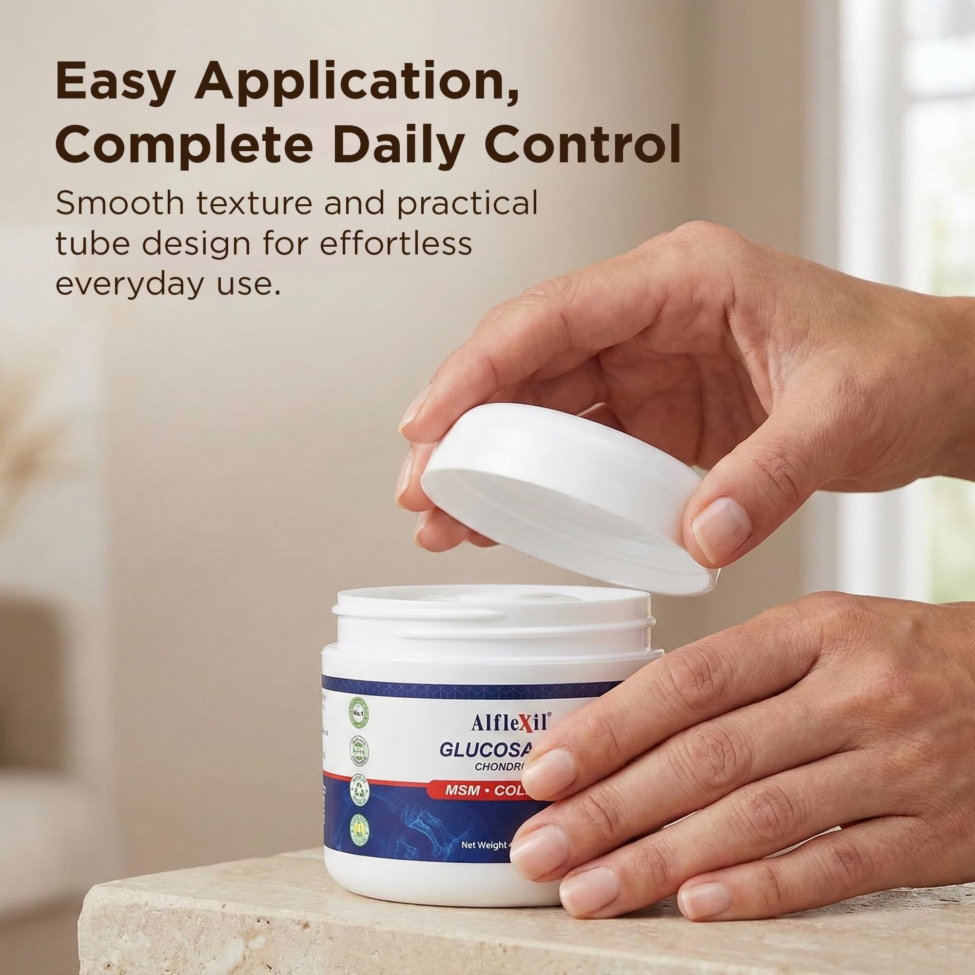 ALFLEXIL Creme formulation enrichie confort ciblé apres entrainement.