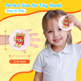 Pochette gel AlierGo enfant motif Burger pour réutilisation pratique à l’école ou à la maison.