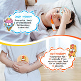 Pochette gel AlierGo enfant motif Glace pour une application ciblée et rapide.