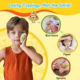 Pochette gel AlierGo enfant motif Hot-dog pour thérapie froide et chaude à domicile.