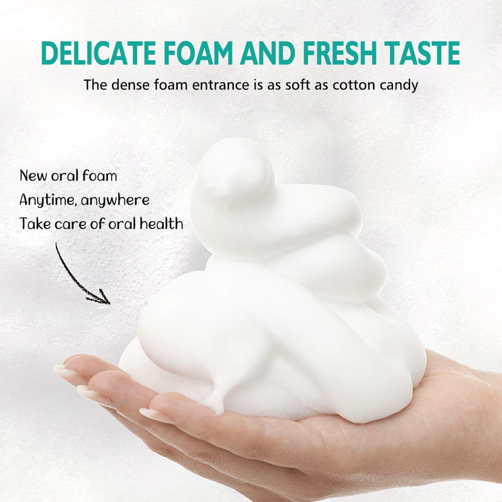 ALIVER dentifrice mousse format voyage: pratique en déplacement