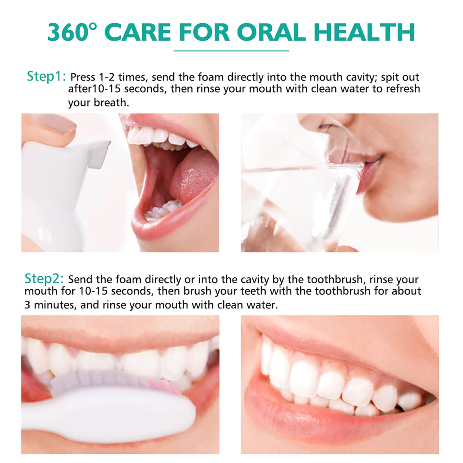 ALIVER dentifrice mousse: remplacement de dentifrice simplifié