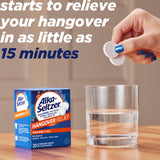 Matin après fête avec Alka-Seltzer, impression de clarté retrouvée
