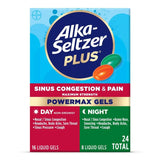 ALKA-SELTZER PLUS Puissance Max, gros plan sur la texture des gels liquides.