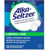 Alka-Seltzer relief-brulures citron-lime tablettes: soulagement rapide après un repas.