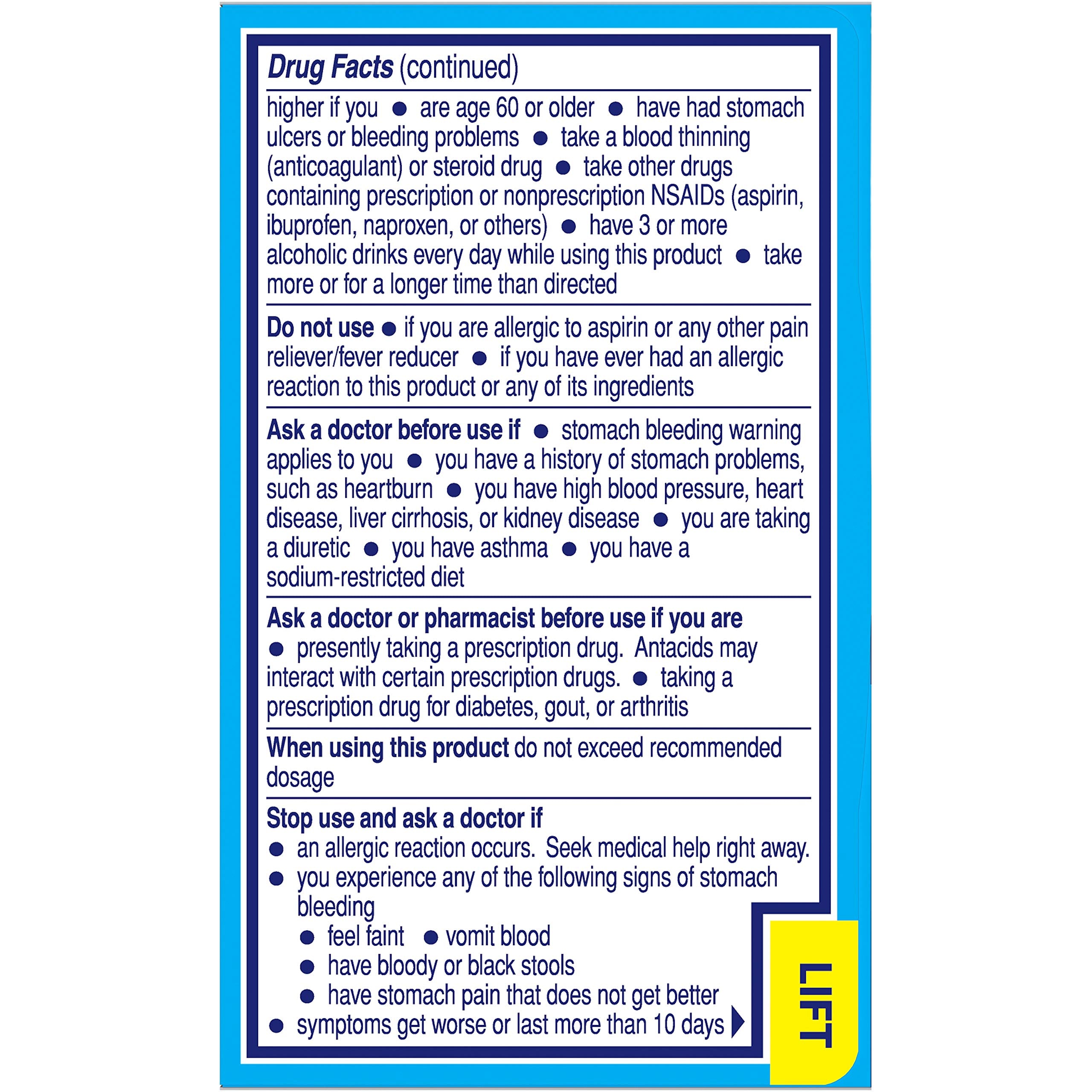Alka-Seltzer Original — aspirine et antacide, présentation pratique et facilitée.