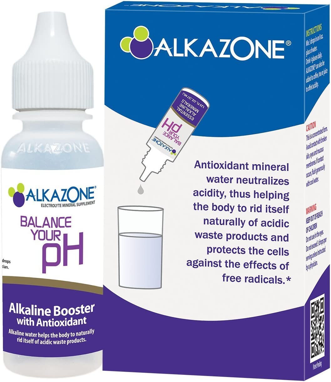 Bouteille AlkaZone pour une utilisation pratique à la maison et au bureau.