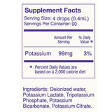 Alkazone Potassium+ emballage compact et transparent, facile à transporter.