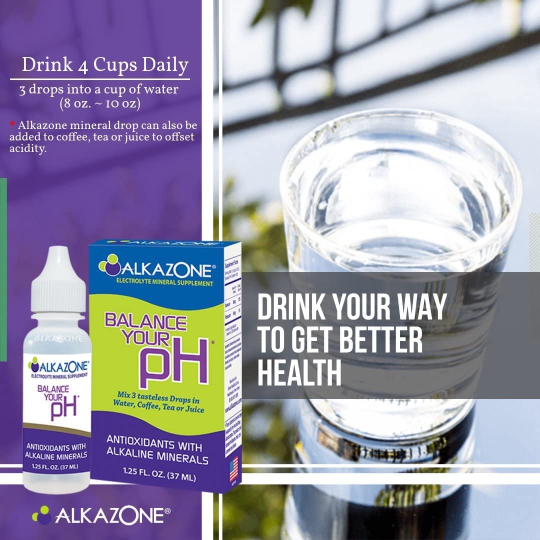 AlkaZone est idéal pour les boissons chaudes comme le café et le thé.