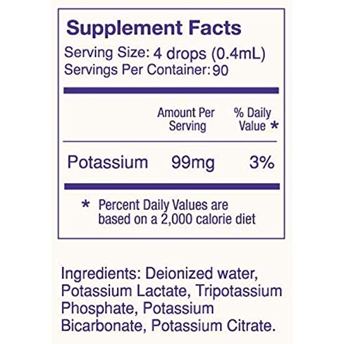 Alkazone Potassium+ utilisation rapide: ajoutez 4 gouttes, hydratation sans effort.