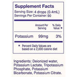 Alkazone Potassium+ utilisation rapide: ajoutez 4 gouttes, hydratation sans effort.