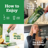 All About Juicing chlorophyle shot économique, idéal pour hydrater sans effort.