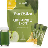 All About Juicing Chlorophylle Shot Pack-stick, pratique à emporter pour énergie naturelle.