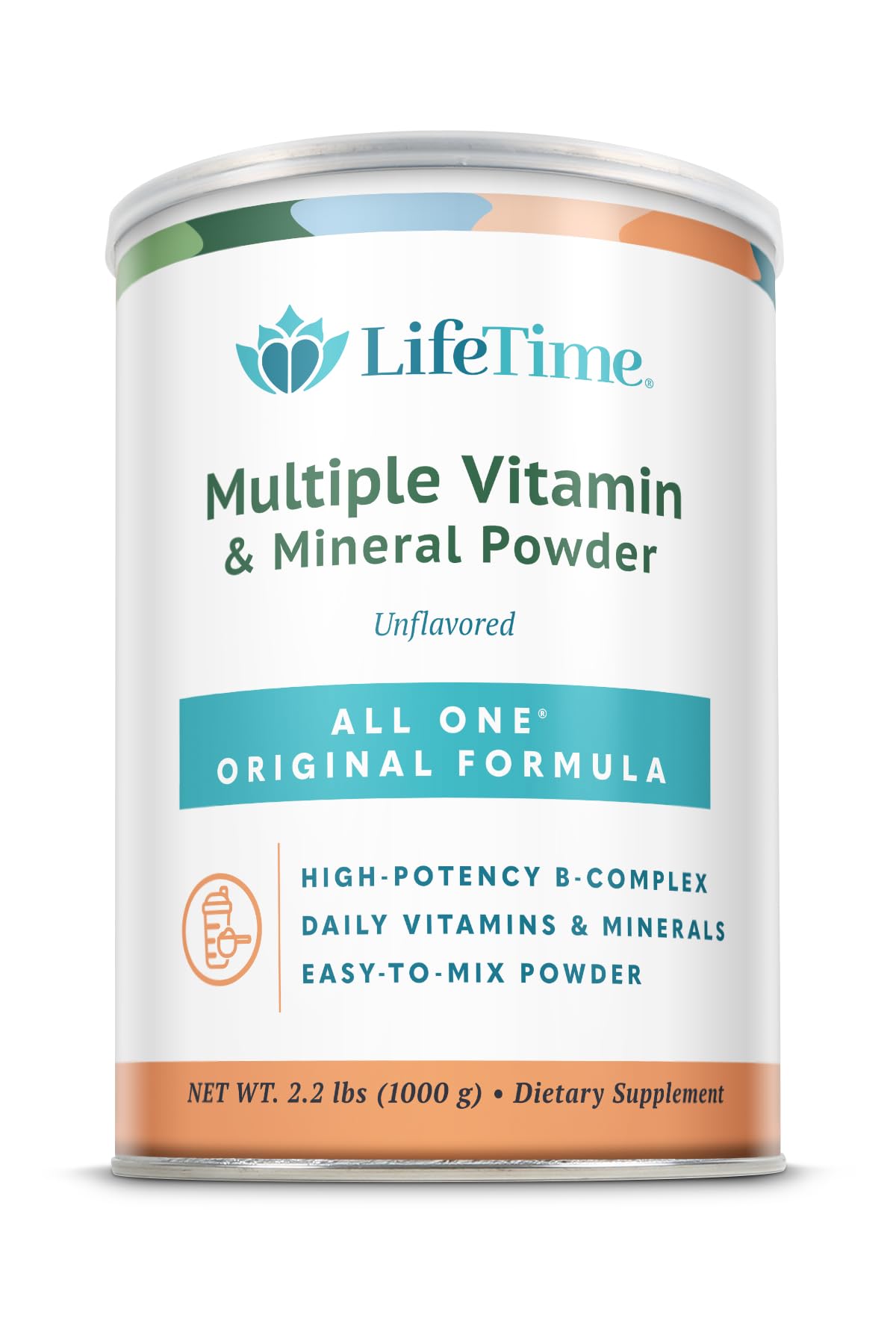 ALL ONE LifeTime Poudre Multivitamines: dose pratique pour énergie quotidienne.