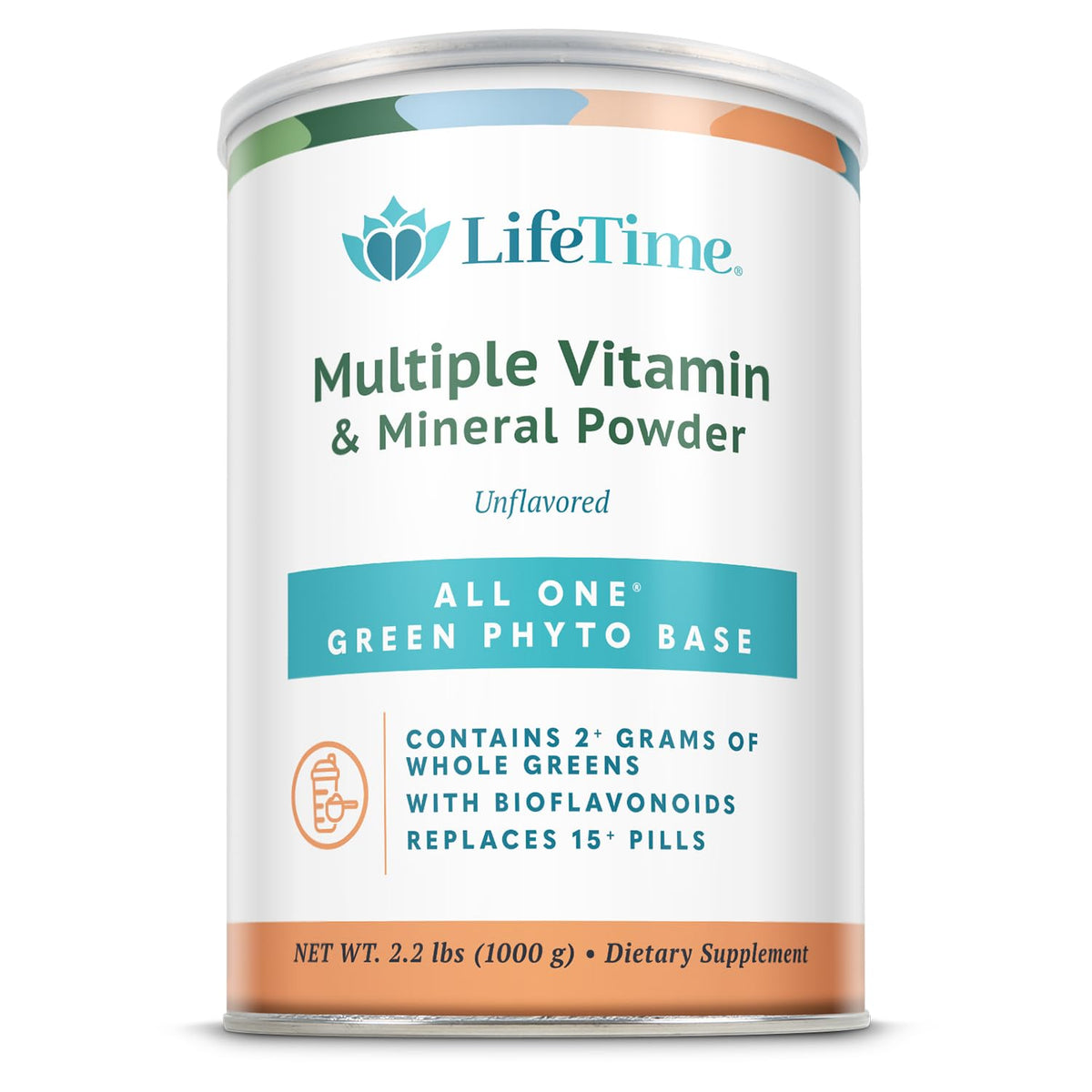 ALL ONE Riz Base – poudre multivitamines et minéraux prête à être mélangée dans un smoothie