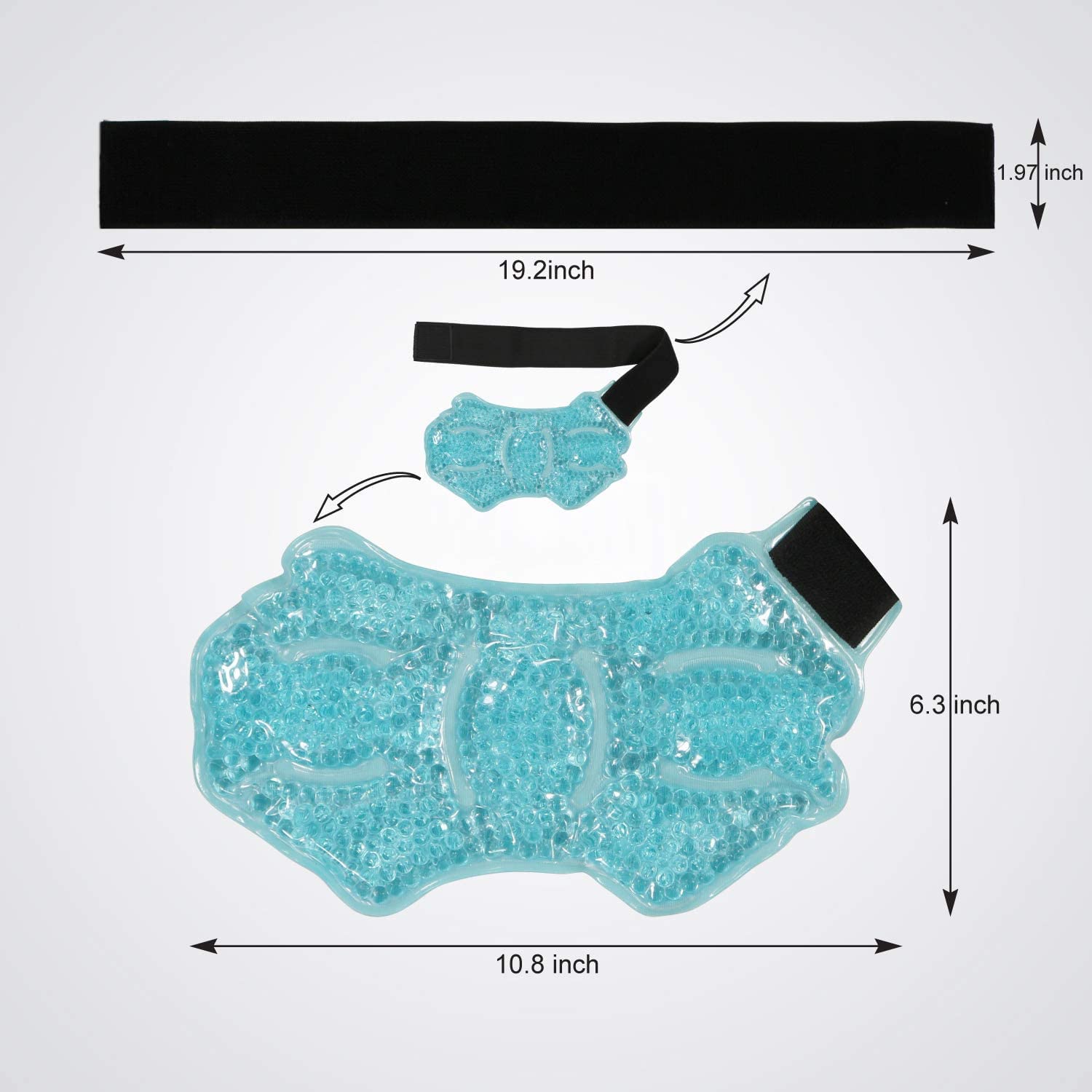 Marque All One Tech gel-pieds réutilisable : pratique après entraînement et compétition