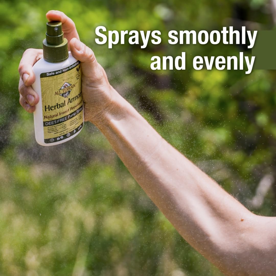 All Terrain Herbal Armor pulverisation exterieure, application facile lors d activites en plein air.