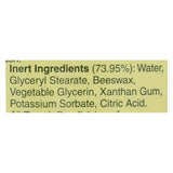 All Terrain Herbal Armor Spray étiquette indiquant huiles essentielles et utilisation extérieure pratique