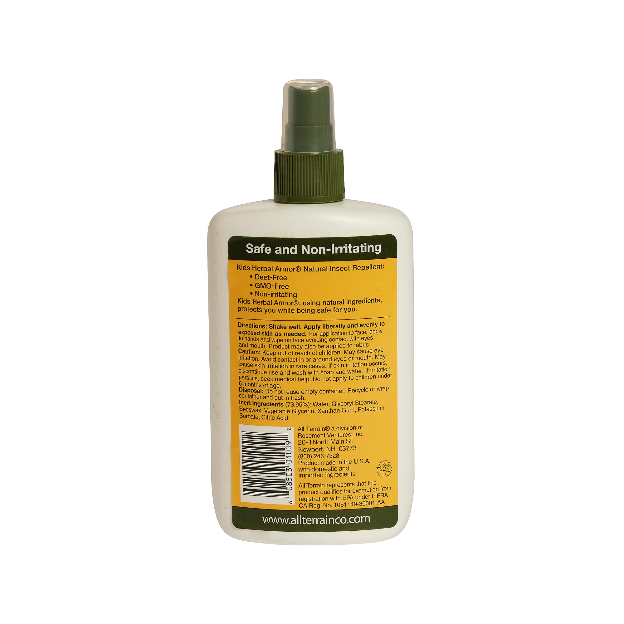 All Terrain Kids Herbal Armor, famille-exterieur, expérience sans DEET pour vos sorties.