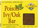 Savon All Terrain Poison Ivy/Oak – packshot montrant le savon pour nettoyer et apaiser la peau irritée.