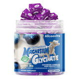 Allcoovita magnésium glycinate avec CoQ10 soutien digestif potentiel.