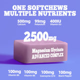 Allcoovita gommes sans sucre saveur myrtille adaptées au vegan.