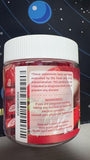 Texture douce des gommes Allcoovita facilitant la mastication.