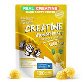 Allcoovita Gomme Créatine – emballage bouteille, pratique à emporter avant l'entraînement