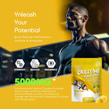 Allcoovita Gomme Créatine – texture stable anti-melange pour une prise fiable